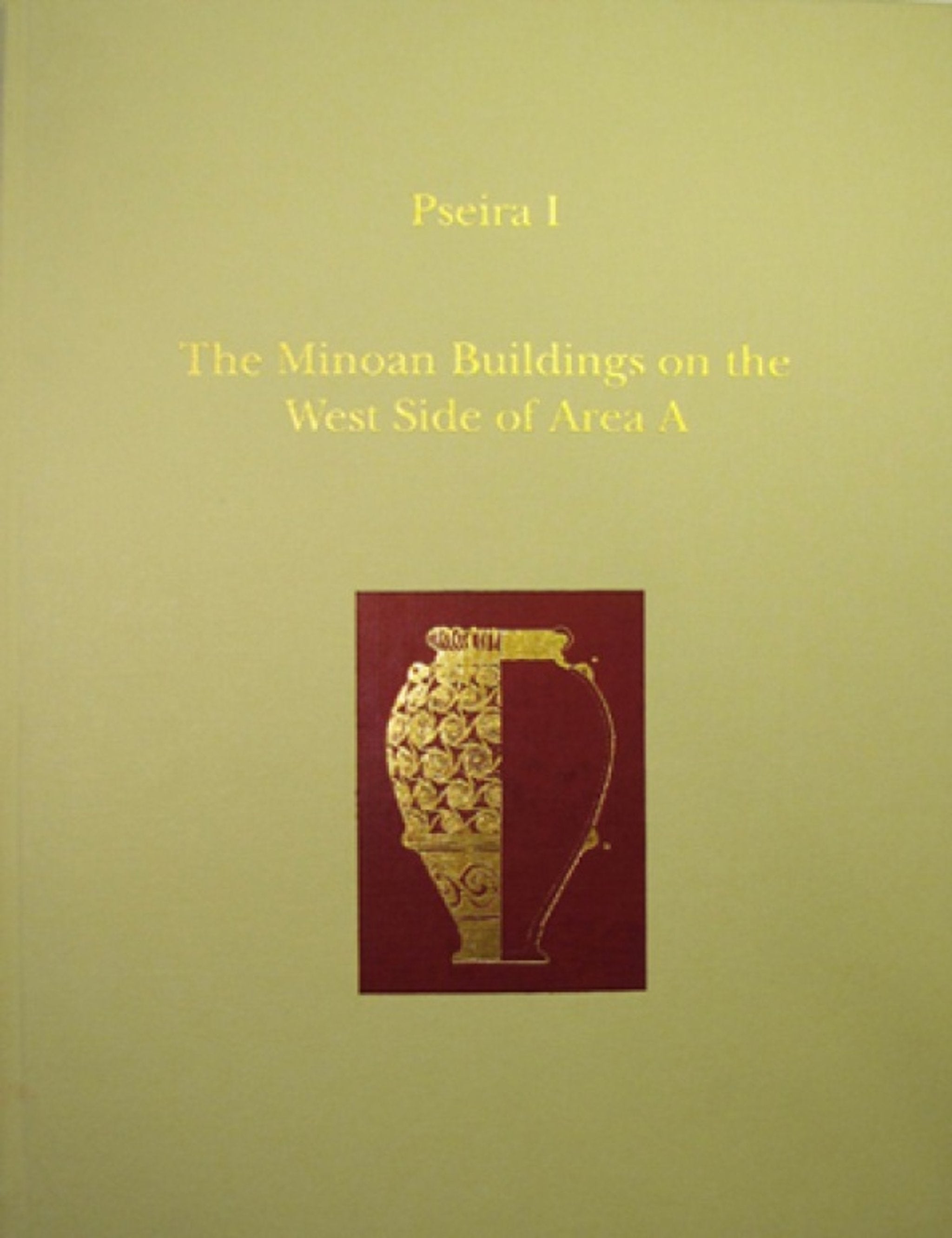 Cover image for Pseira I ISBN 9780924171406
